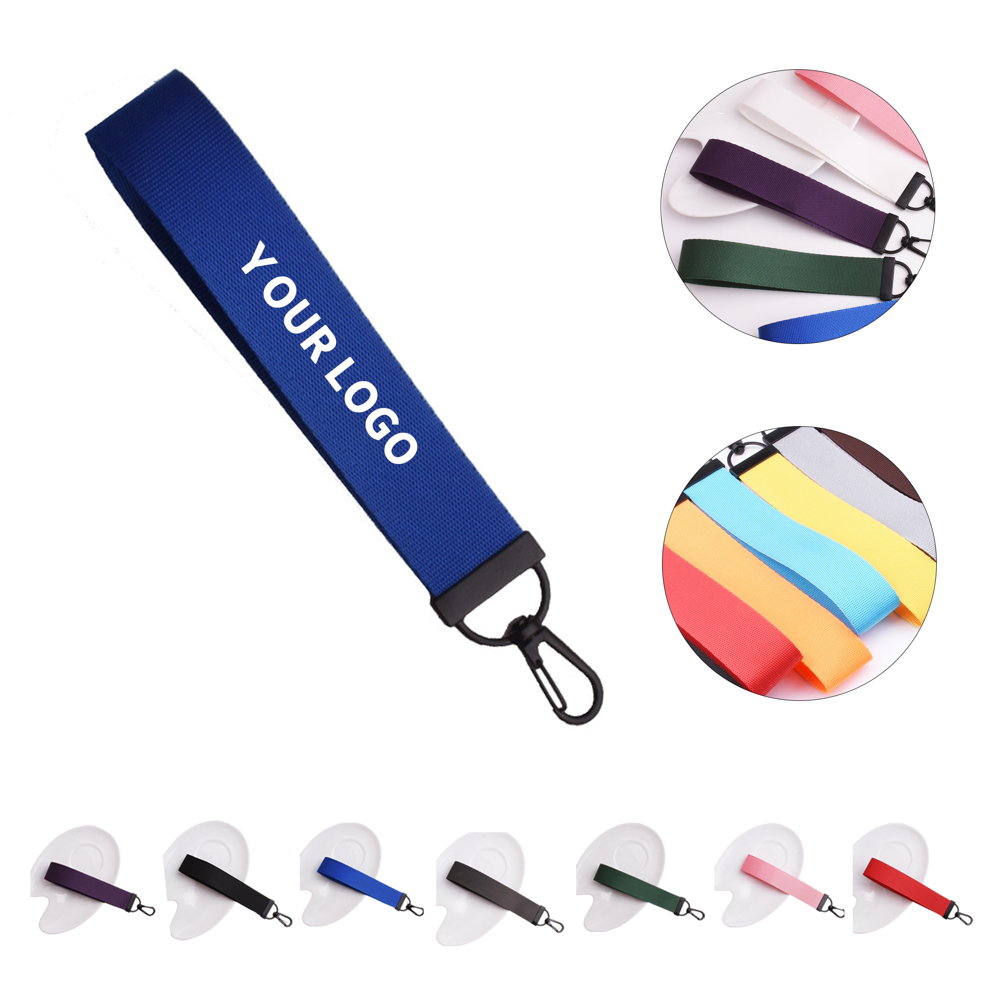 Polyester Wrist Keychain Webbing Loop 2