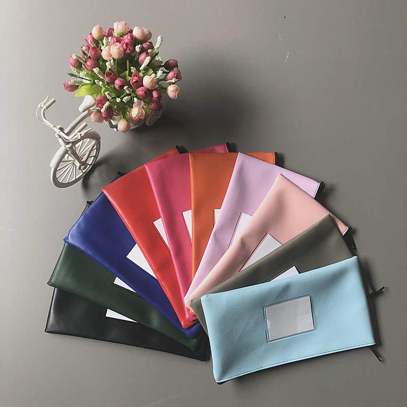 Bank Deposit Money Bags with Zipper 5