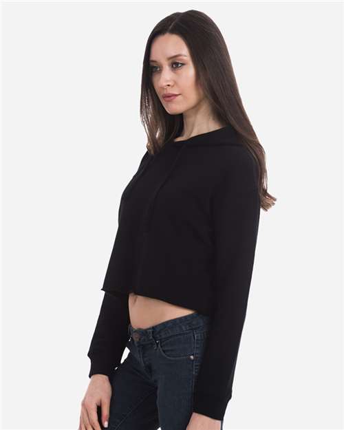 Women's Cropped Hoodie Sweatshirt - LS12000 25