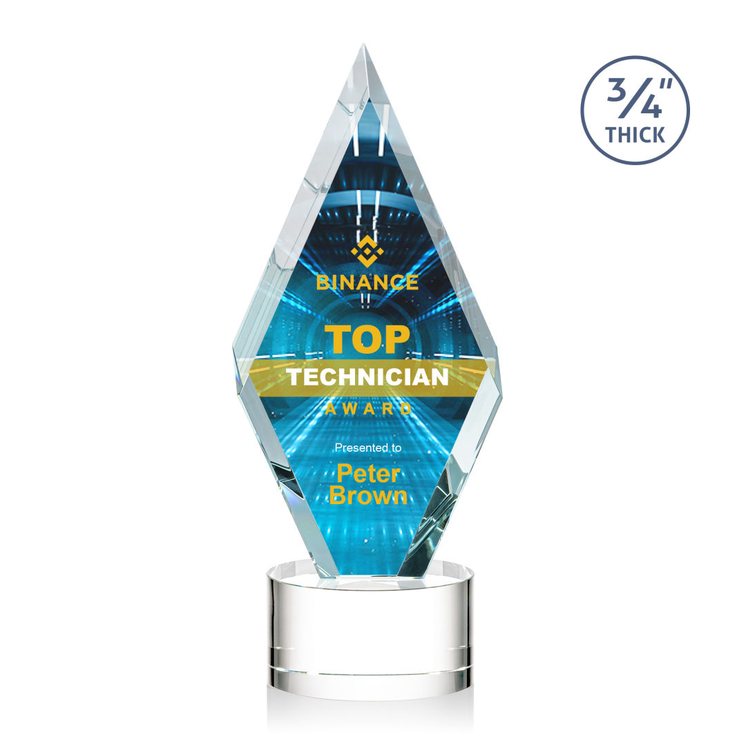 Richmond VividPrint™ Award on Marvel - Clear 13