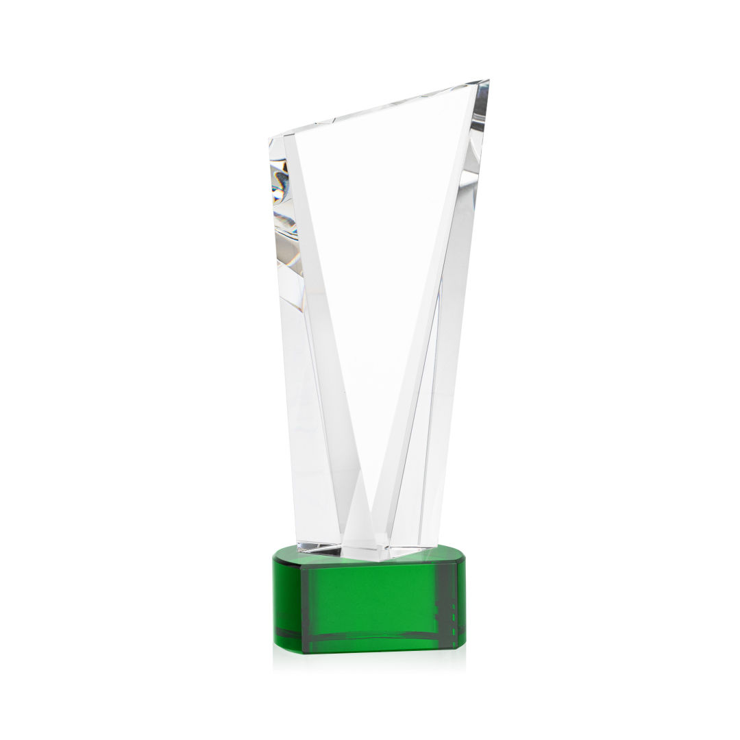 Plymouth VividPrint™ Award on Paragon Base - Green 9