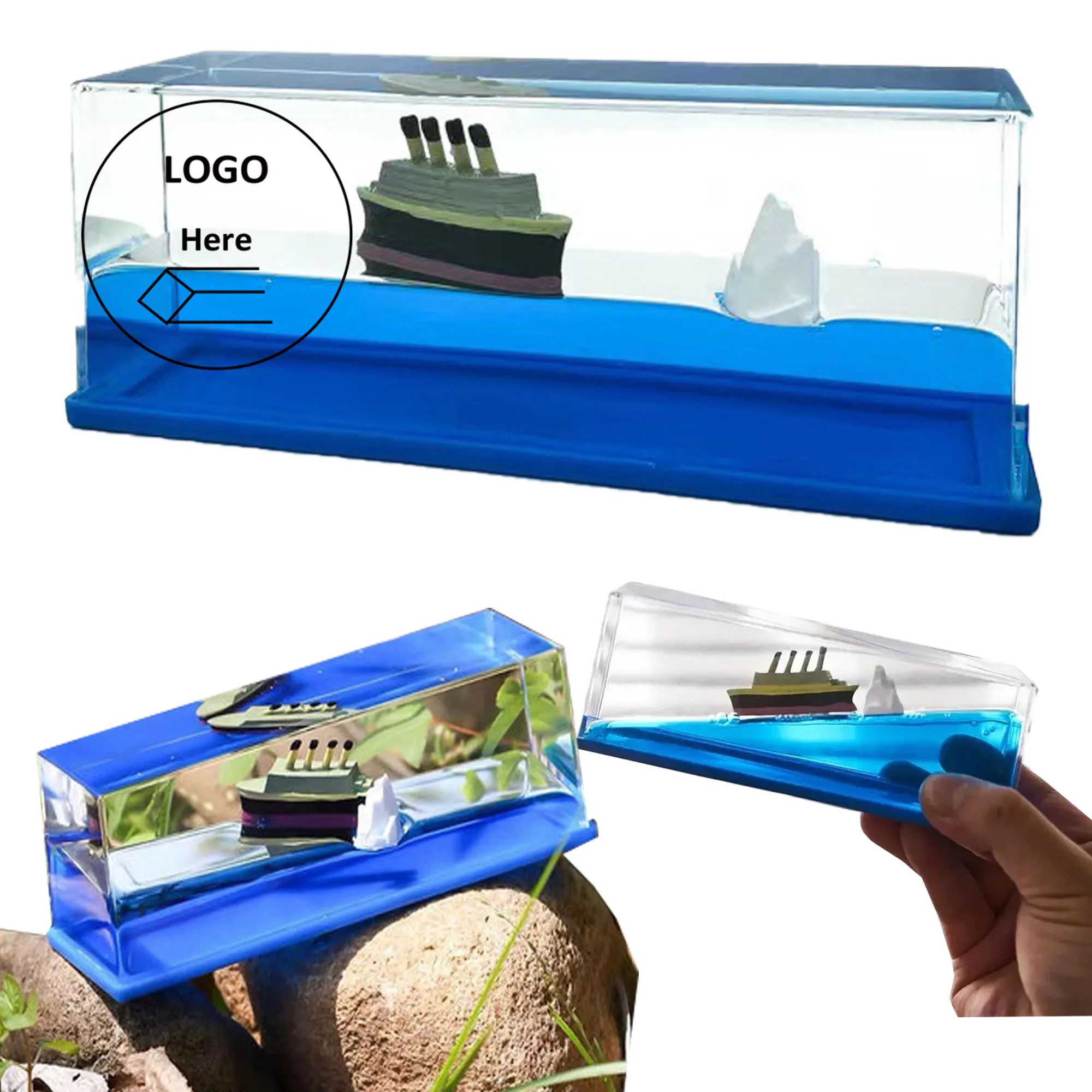 Unsinkable Cruise Ship Ornament 3