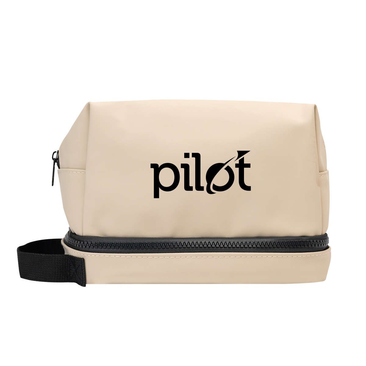 Hudson rPET Leatherette Toiletry Bag 8