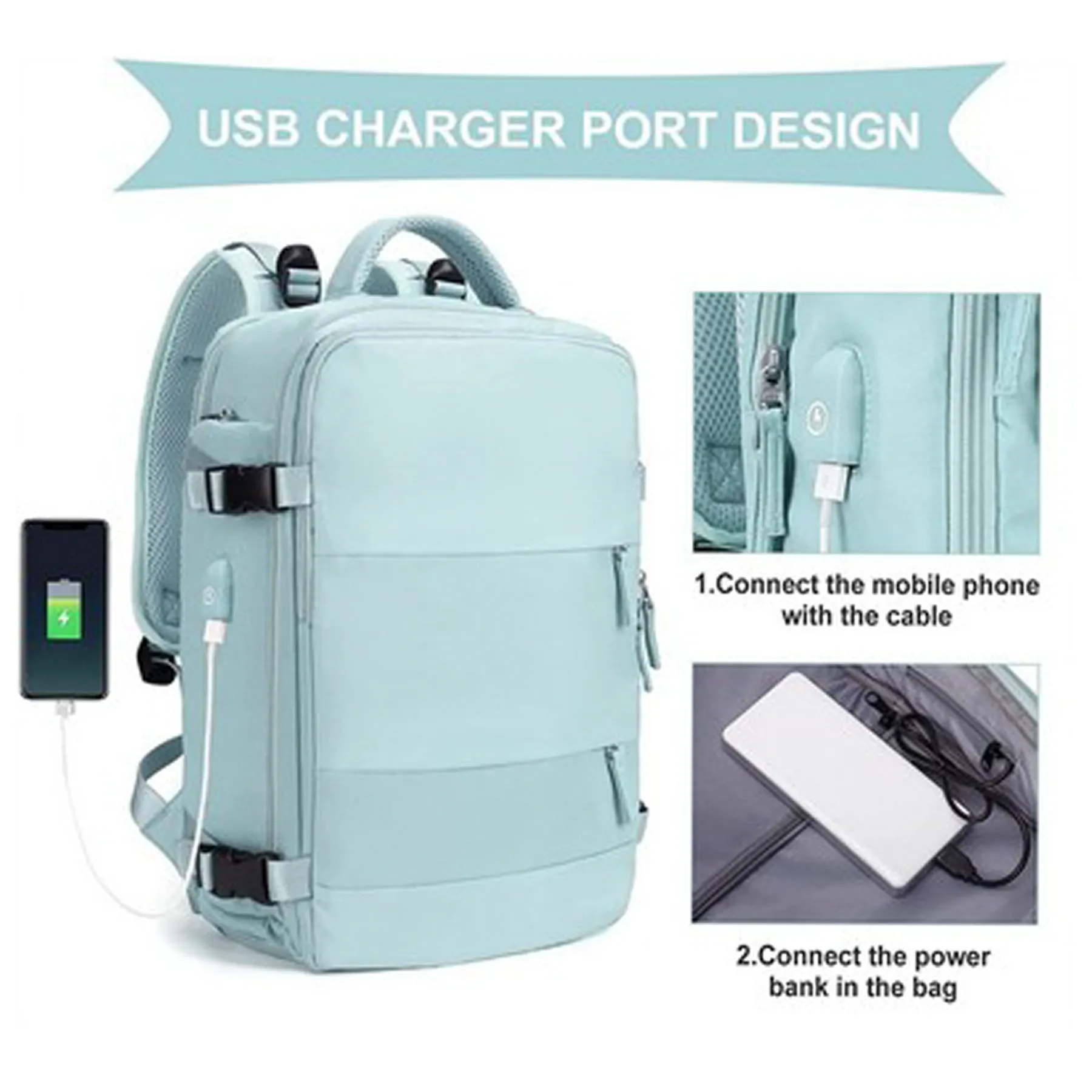 Large Capacity Travel Backpack 2