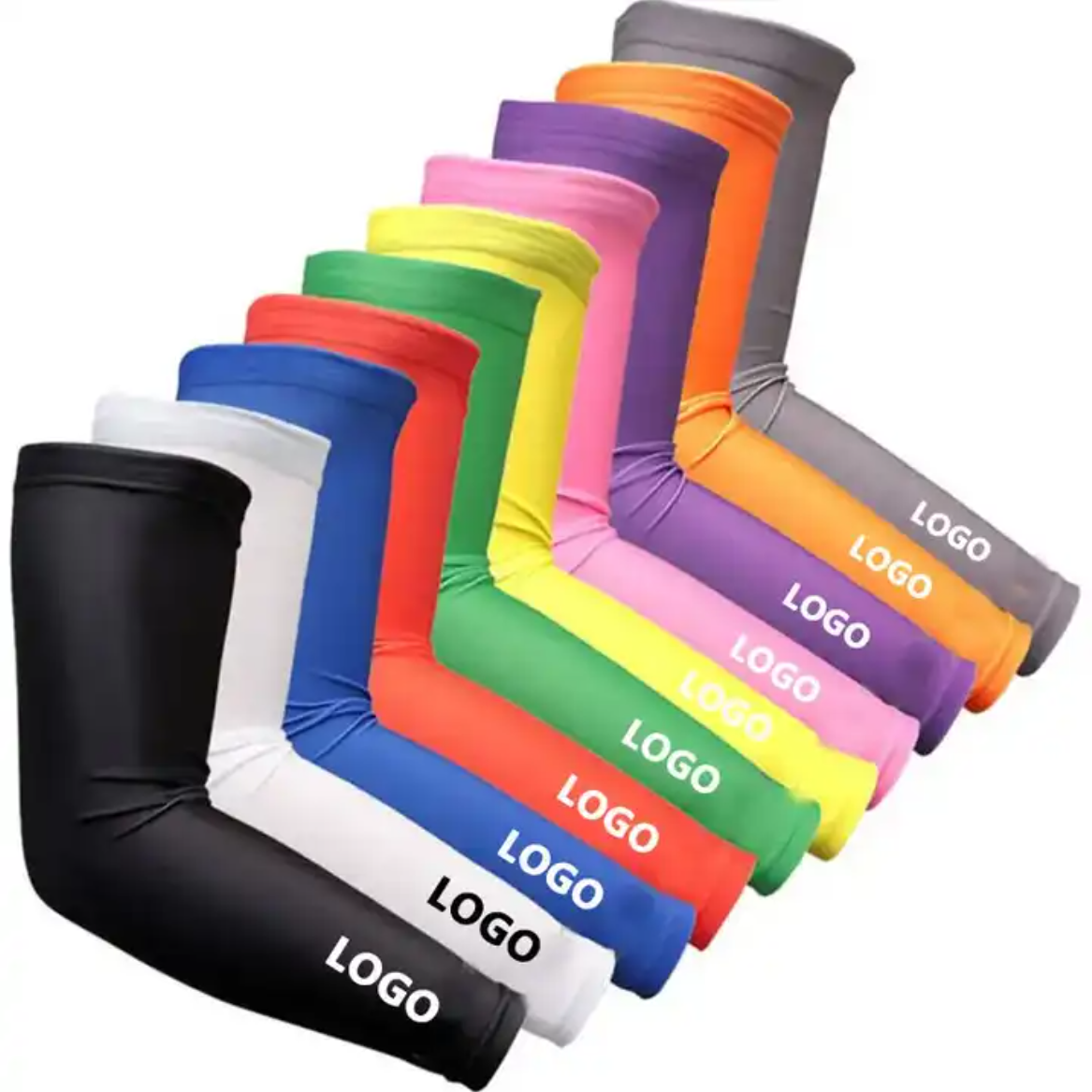 Summer Sun Protection Arm Protection Ice Silk Sleeve (Flat) 3
