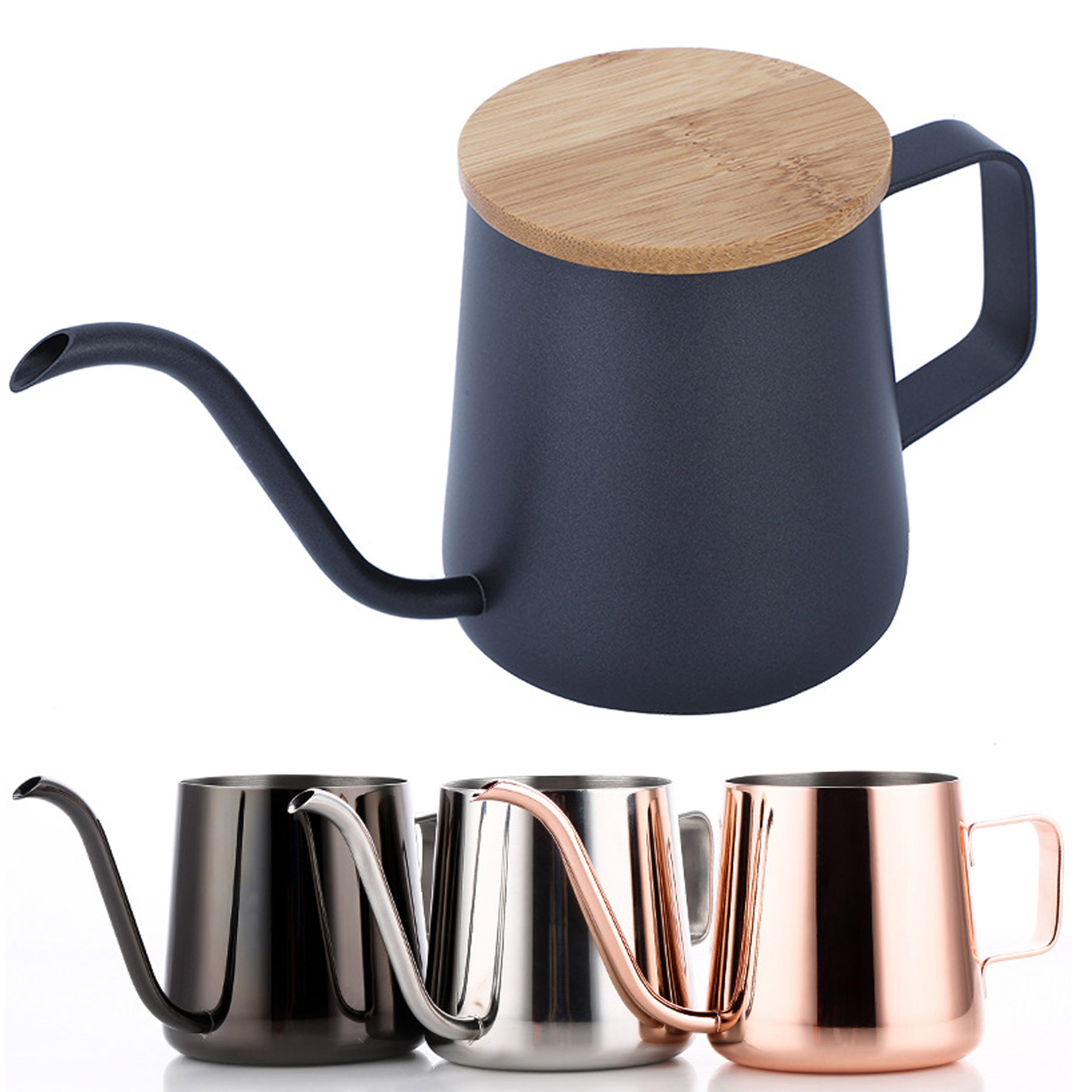 250ml Stainless Steel Coffee Pot 2