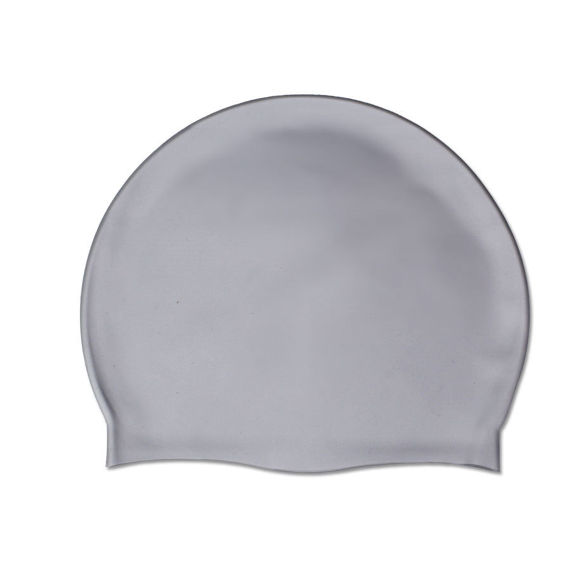 Silicone Swim Cap Unisex Adult 9.3" x 7.9" 1