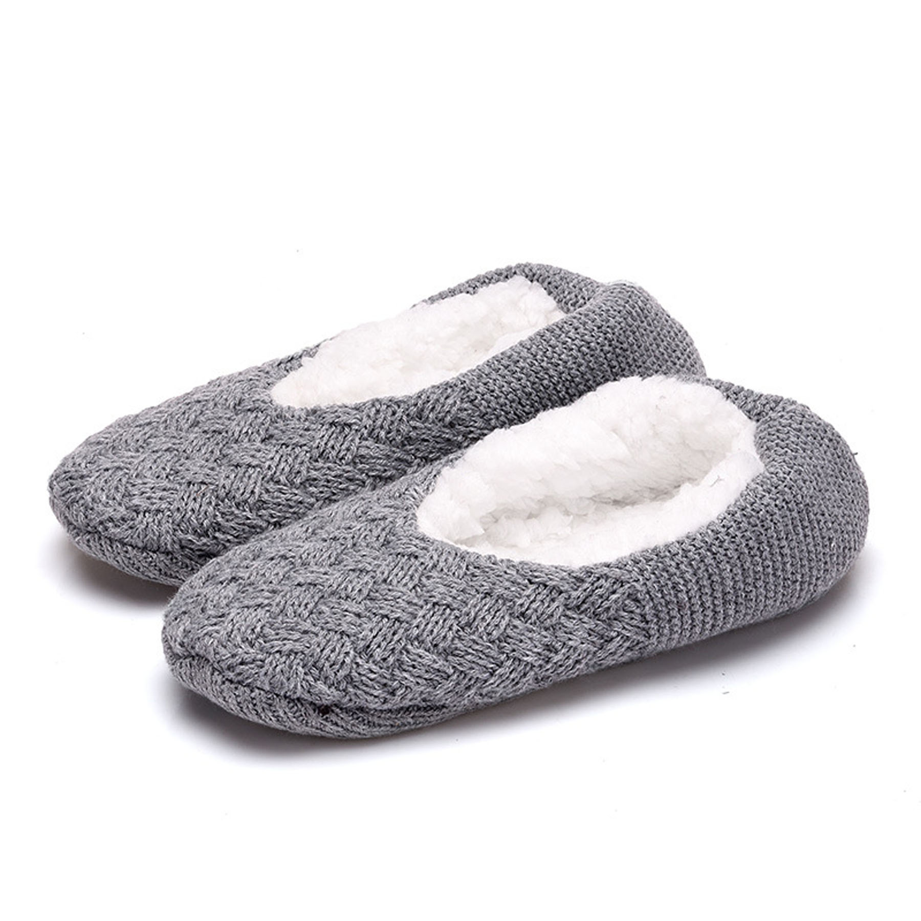 Cozy Knit Slipper Socks 12