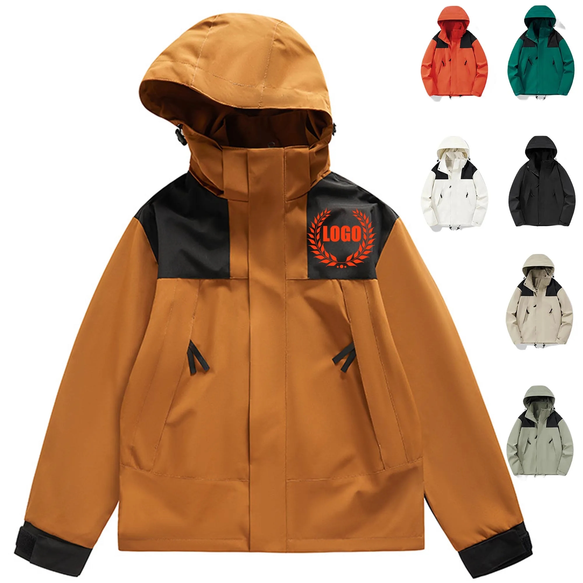 Unisex Outdoor Shell Jacket Adventure Autumn Coat Windbreake 4