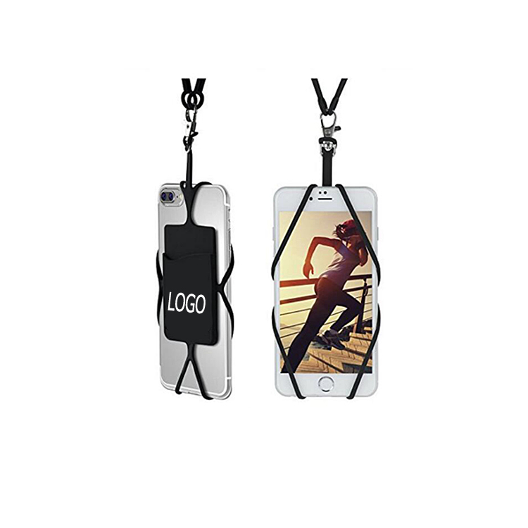 Phone Strap Neck Lanyard Holder Cover with Card Slot Smart Catch 1