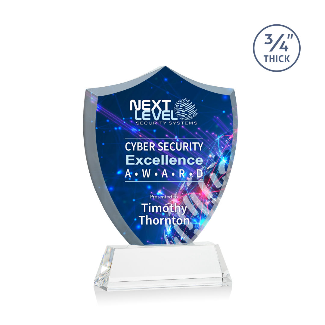 Scudo Sheild VividPrint™ Award on Newhaven - Clear 5