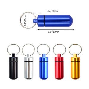 Durable Aluminum Capsule Shaped Dog ID Tag 14