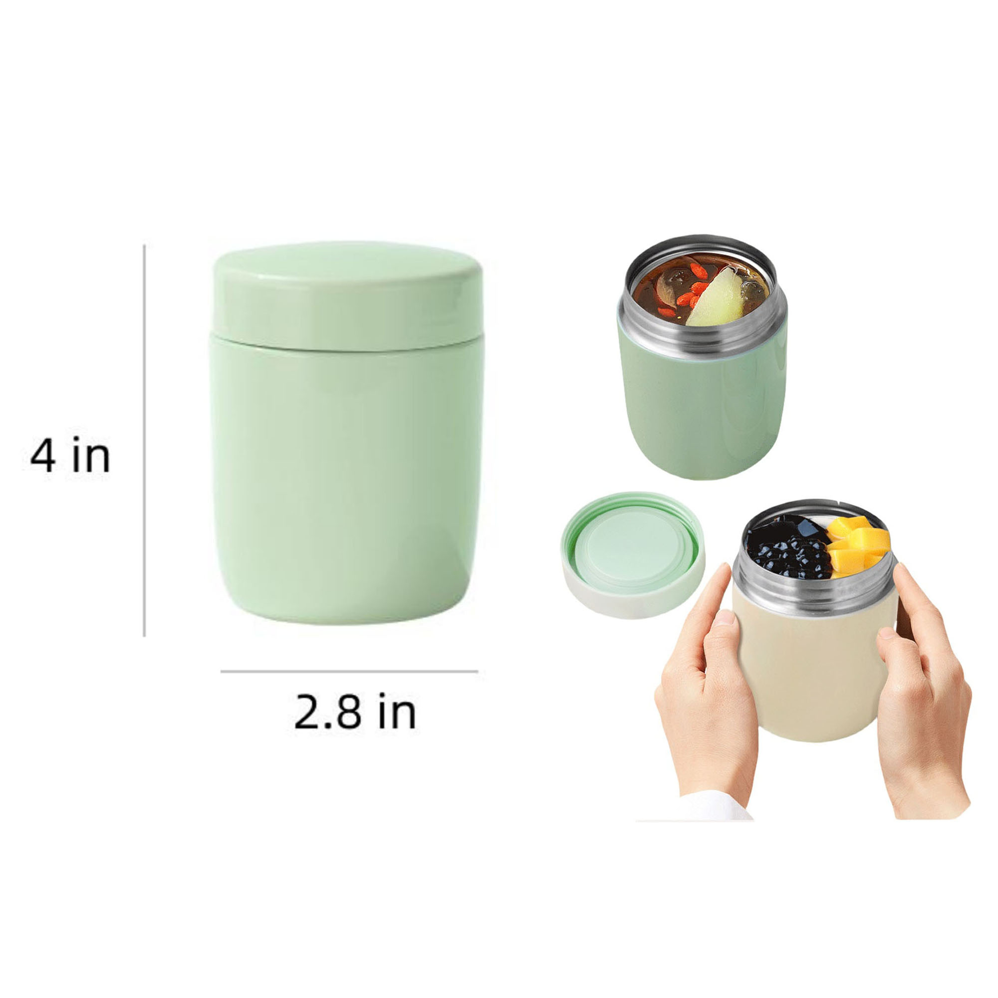 Portable Pocket Thermos Bottle 3
