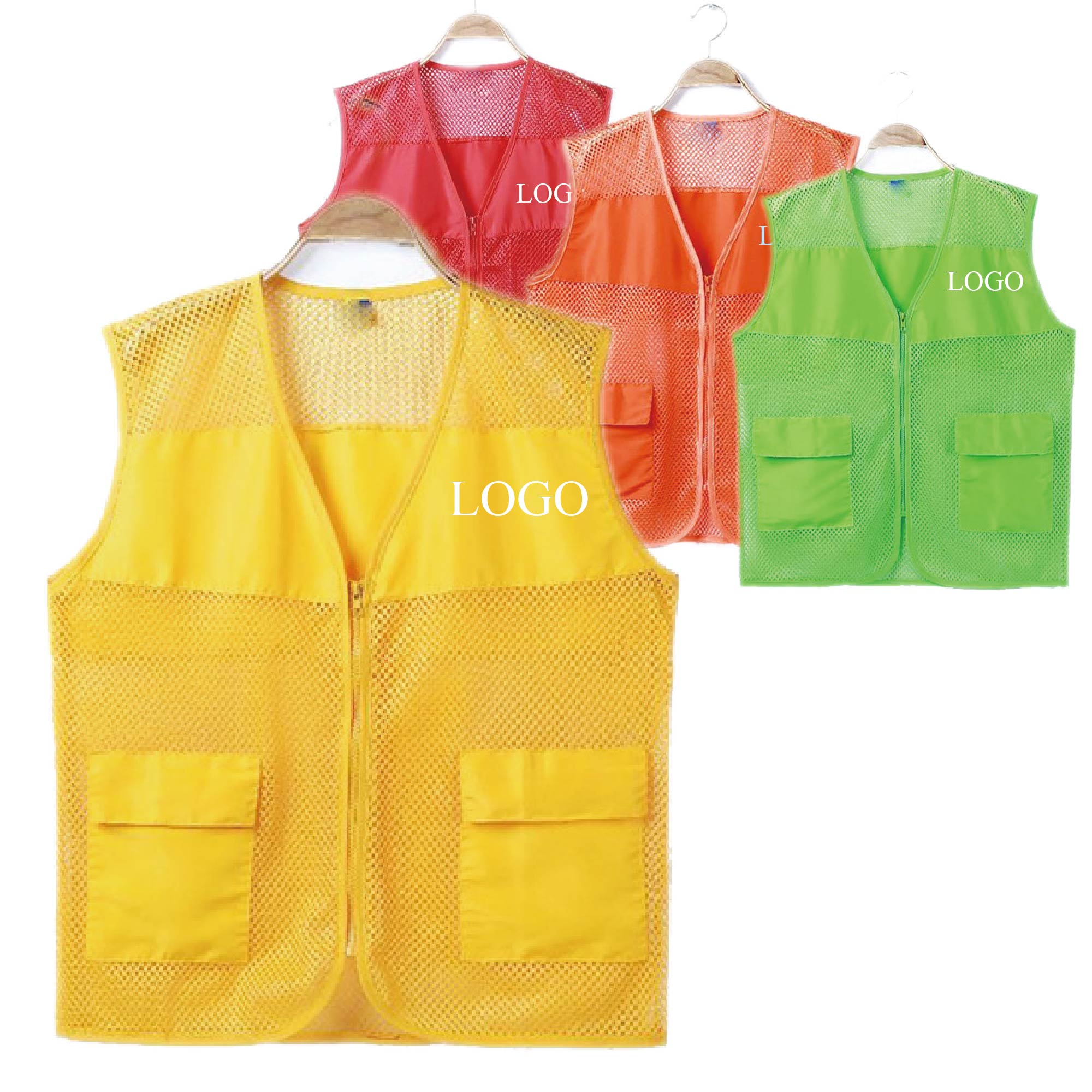 Personalized Mesh Safety Vest for Volunteers 1