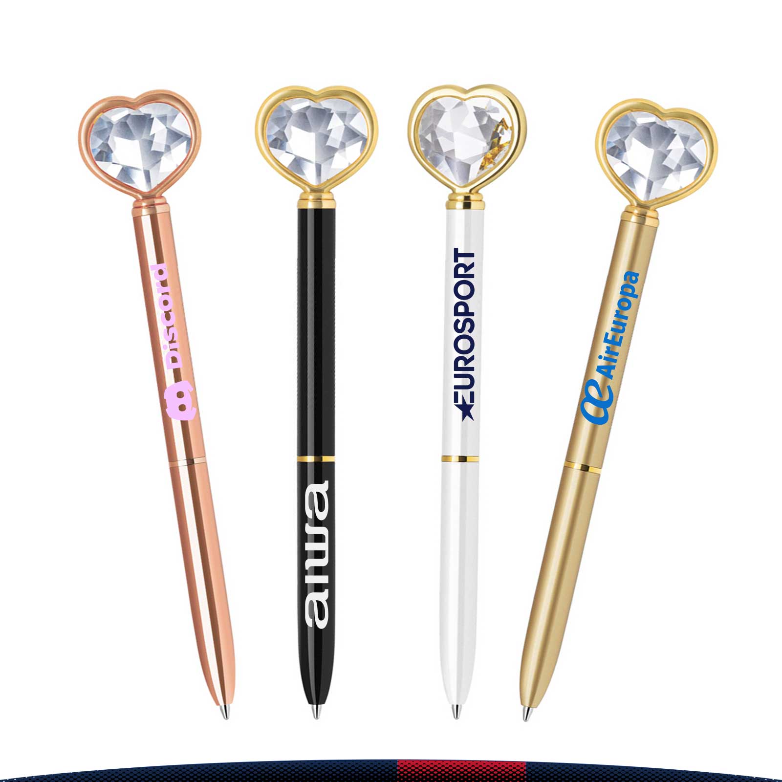 Heart Diamond Metal Pen 4
