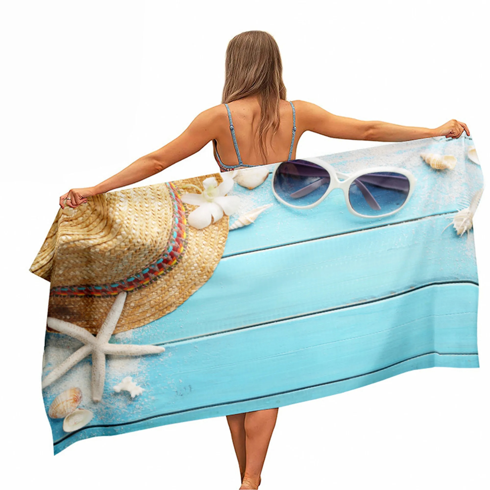 Full Color Printed Microfiber Summer Beach Sport Towel 21