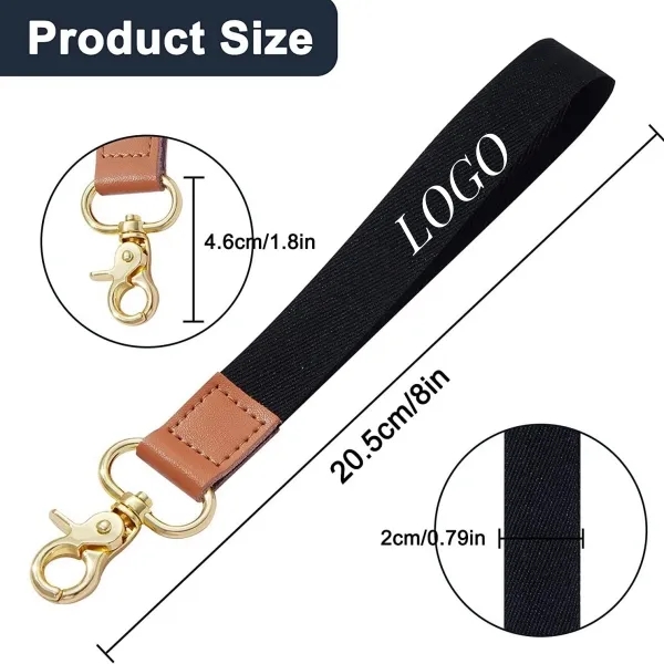 Wristlet Keychain,Braided  Wrist Lanyards for Key Chain Hold 4