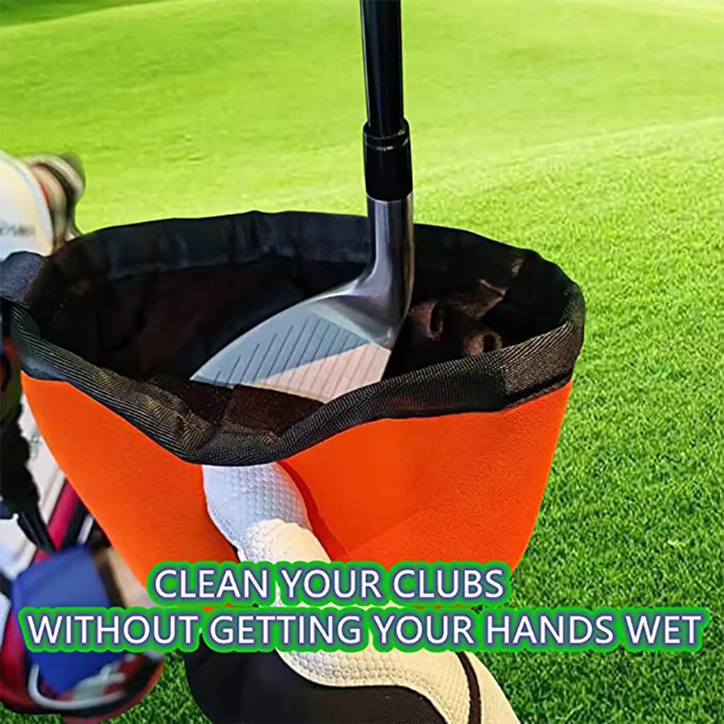 Microfiber Portable Golf Cleaning Bag 11