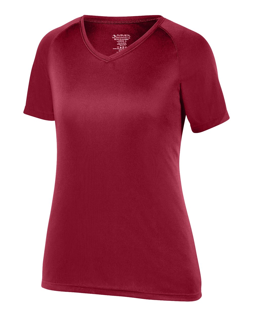 Women's Attain Wicking V-Neck T-Shirt - 2792 3