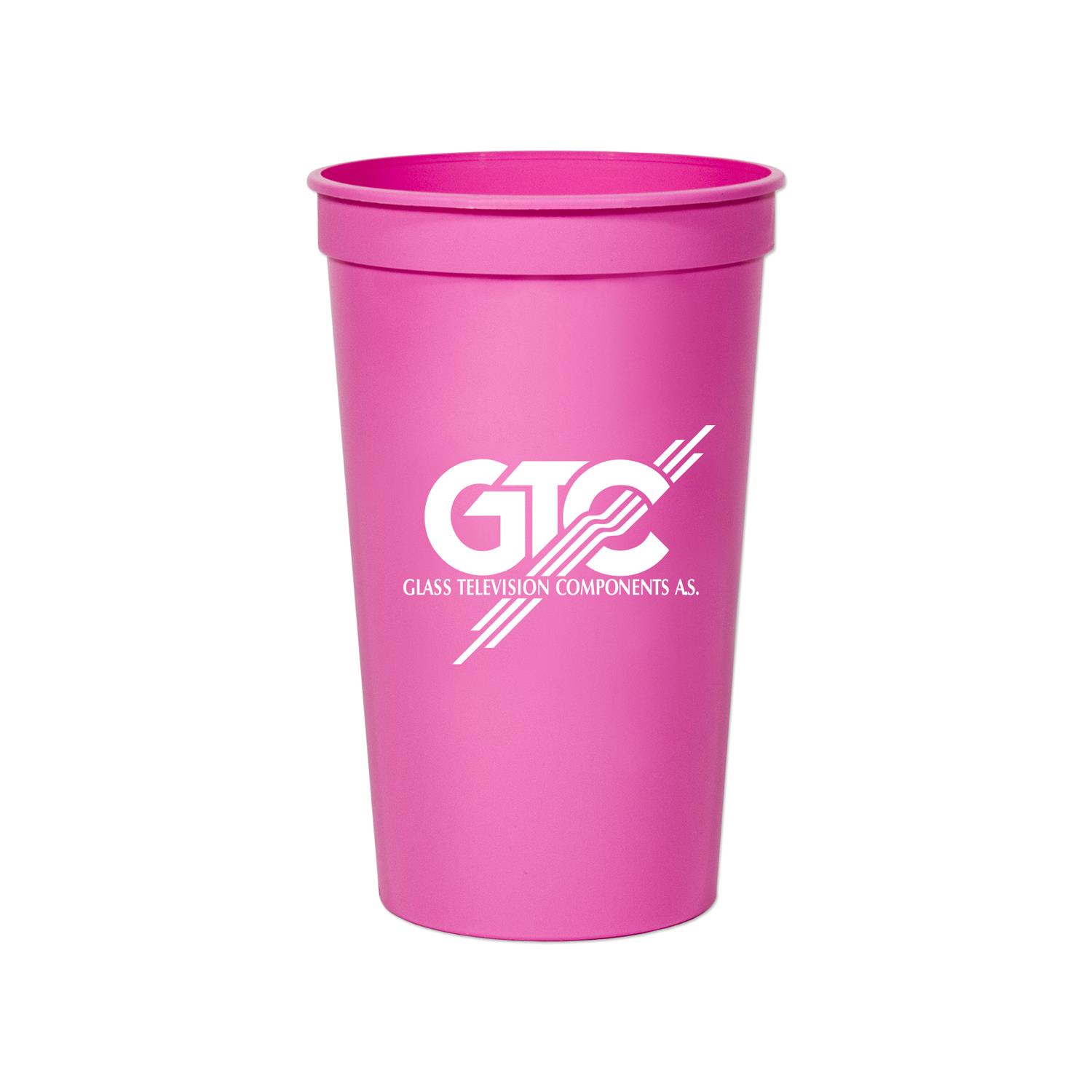22 Oz. Smooth Colored Stadium Cup 4
