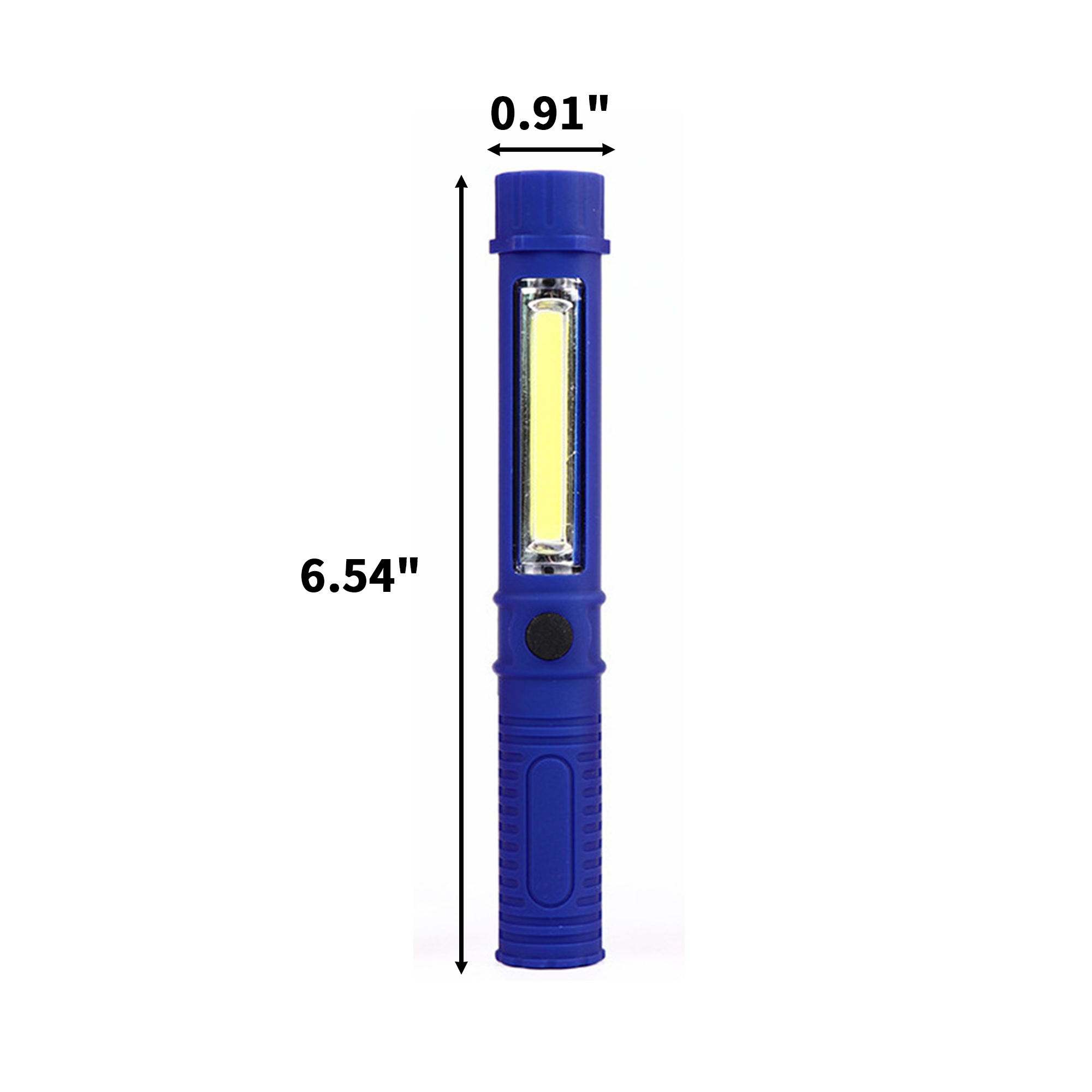 Magnetic Worklight Flashlight With Clip Dual Mode 3