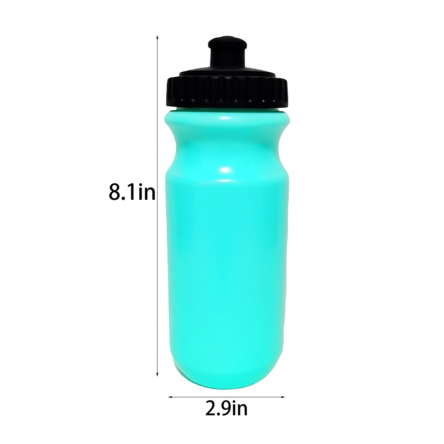 20oz Squeeze Plastic Sports Water Bottles 6