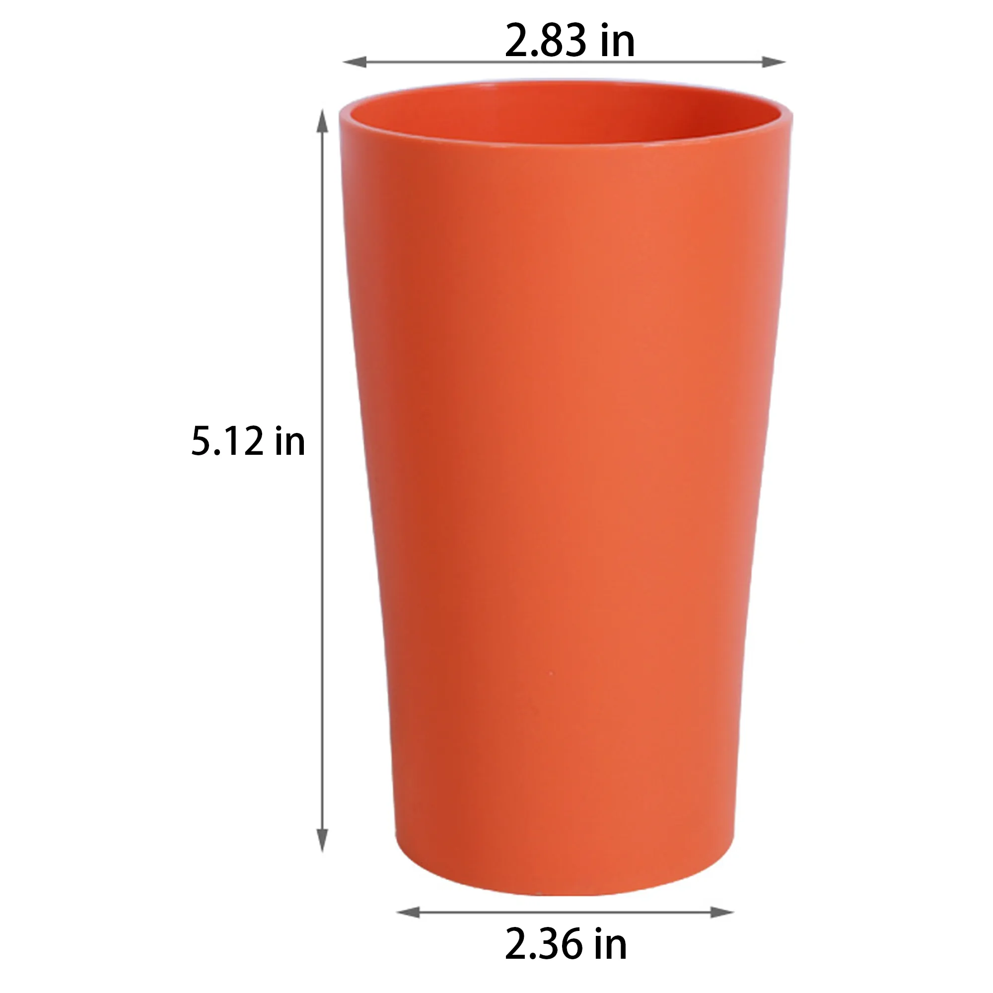 MOQ50 12oz Plastic Cup 8