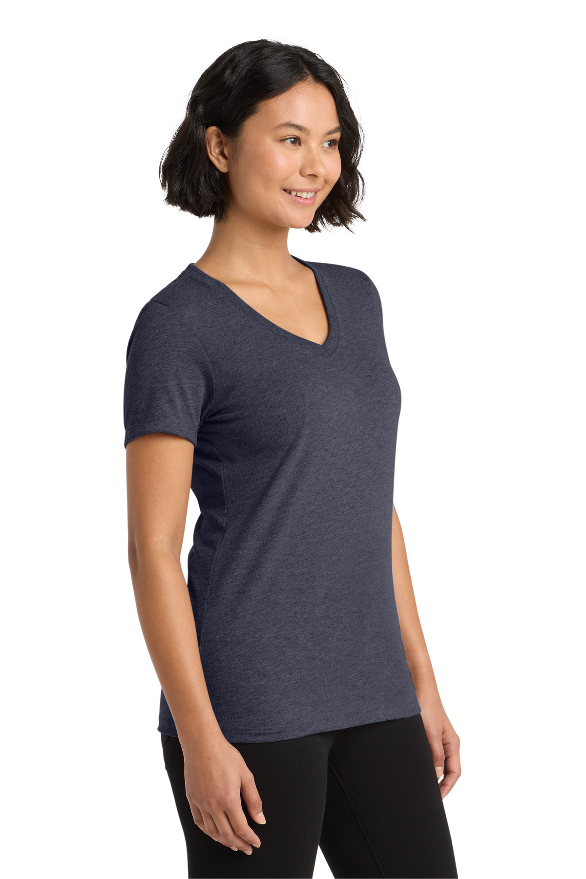 Allmade Women's Tri-Blend V-Neck Tee AL2018 19