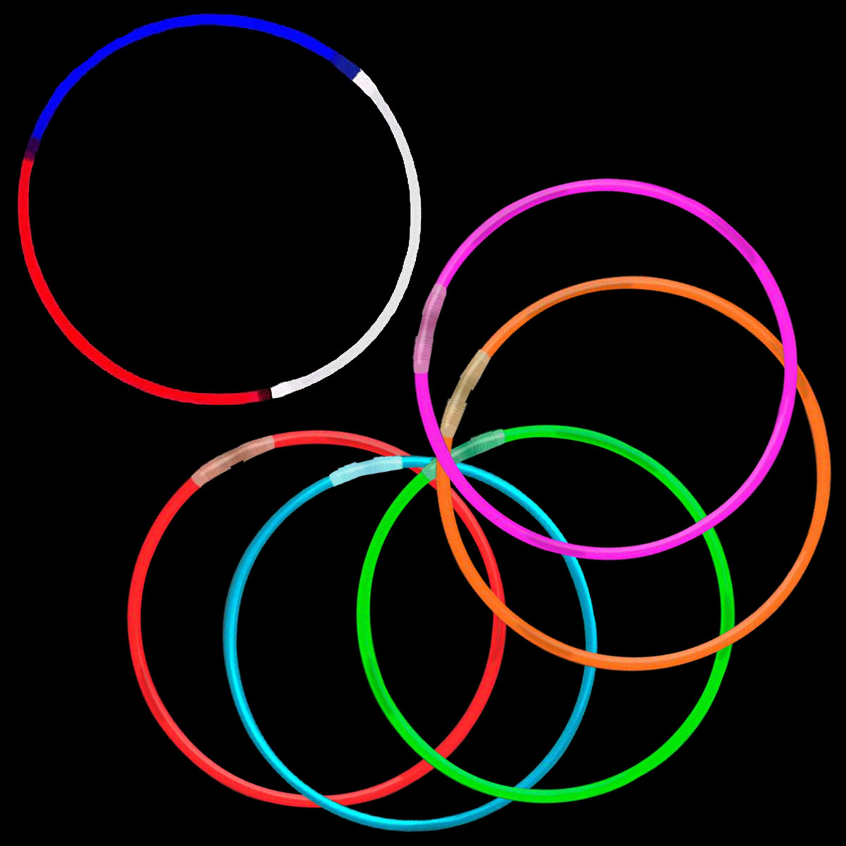 22" Glow Necklace With Connector 1