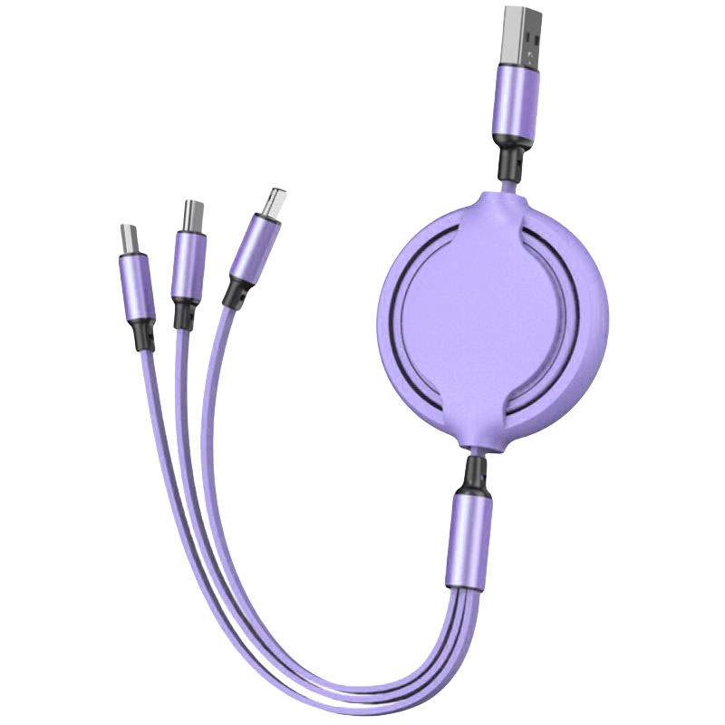 Retractable 3-In-1 Charging Cable 5