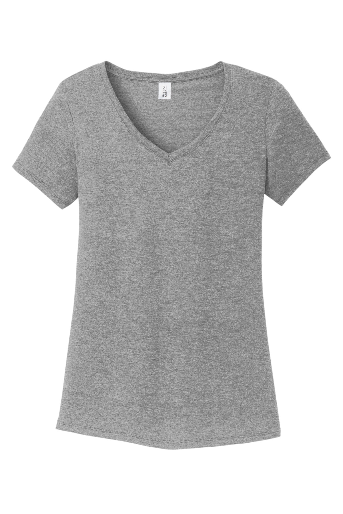 District Women's Perfect Tri V-Neck Tee. DM1350L 90