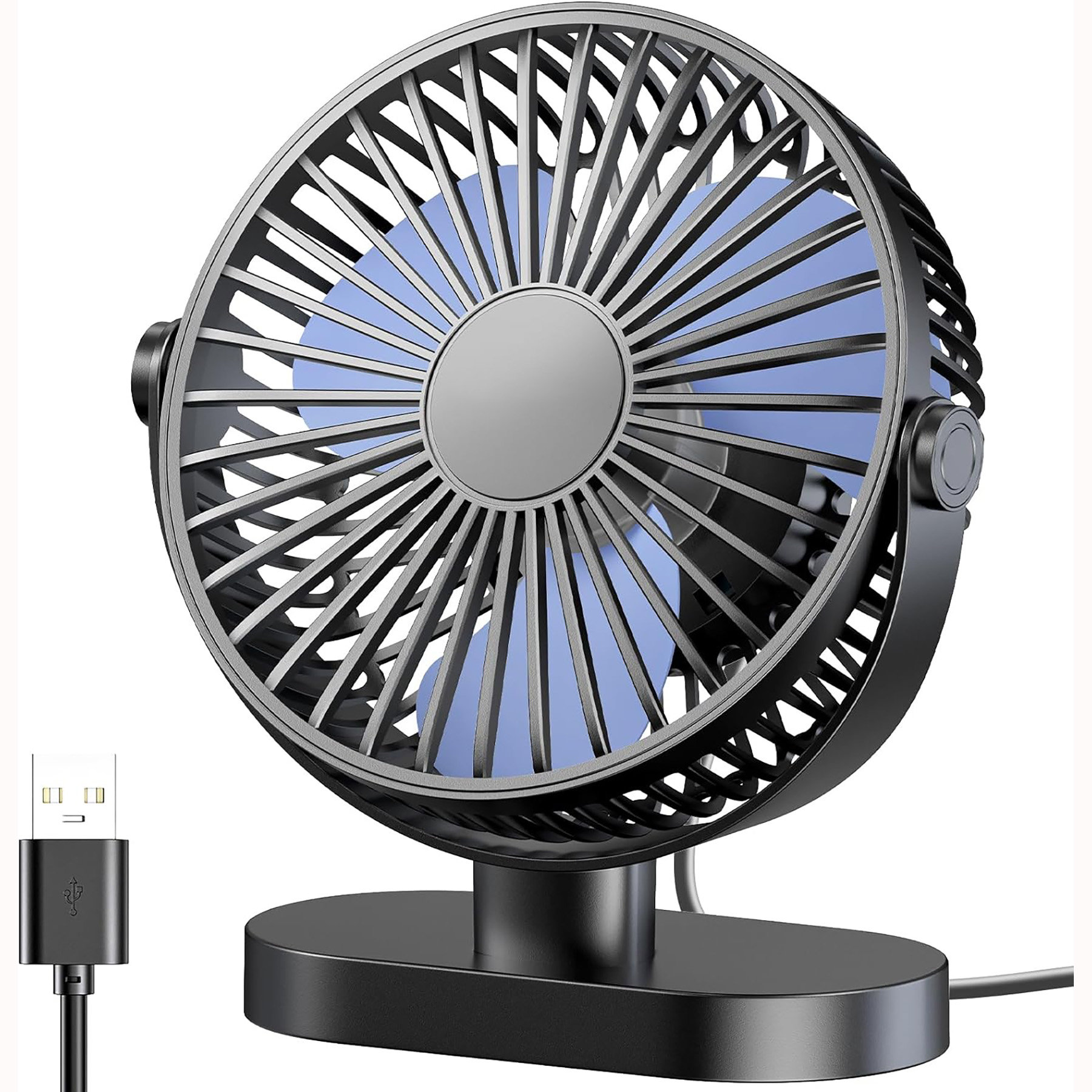 USB Desk Small Quiet Fan 10