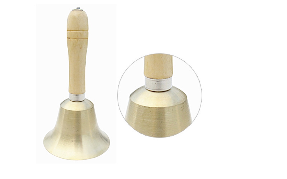 Super Loud Brass Hand Bell 4
