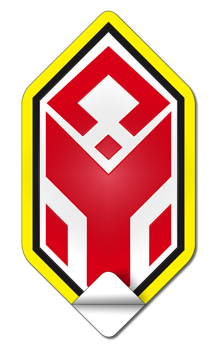 Custom Size / Shape (2 up) -Sticker / Decal / Label - UV-Coated Vinyl 3
