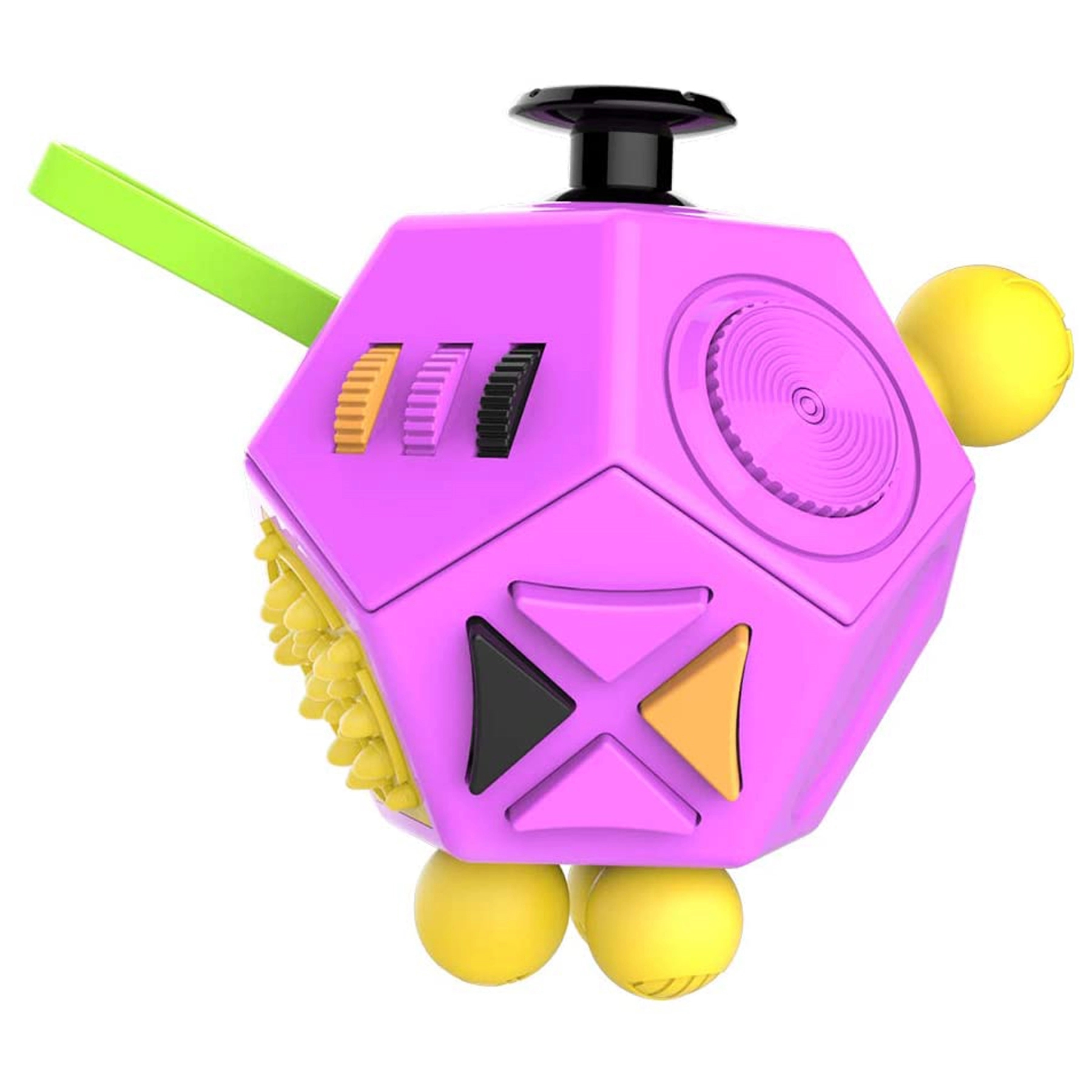 Fidget Dodecagon 12 Side Cube Relieves Stress Anxiety 23