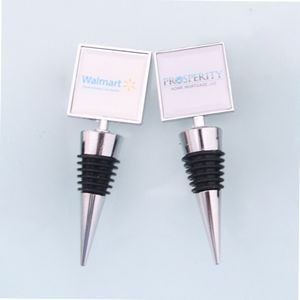 Versatile Rectangle Medal Wine Stopper Durable Cork 9