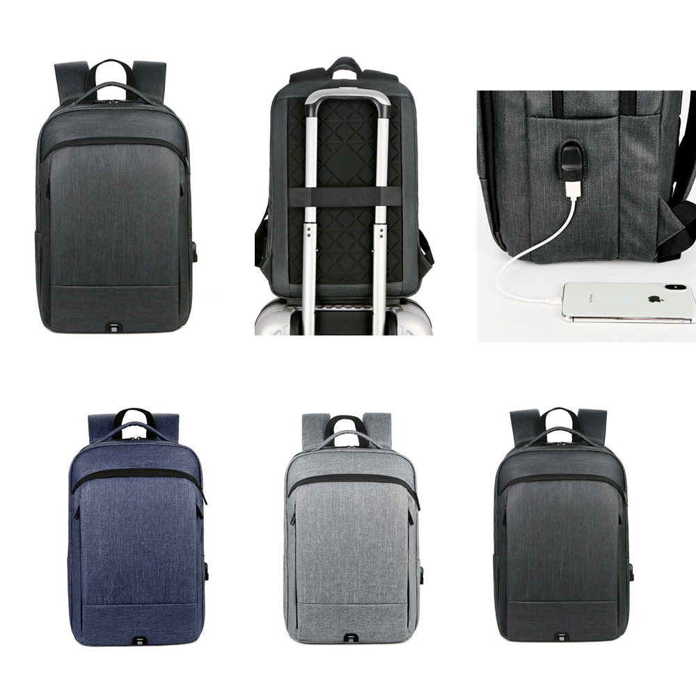 Fashion Unisex Water Proof Luggage Backpack With USB Port 7