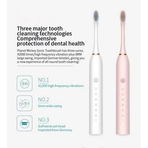 6 Modes Electric Toothbrush Set 22