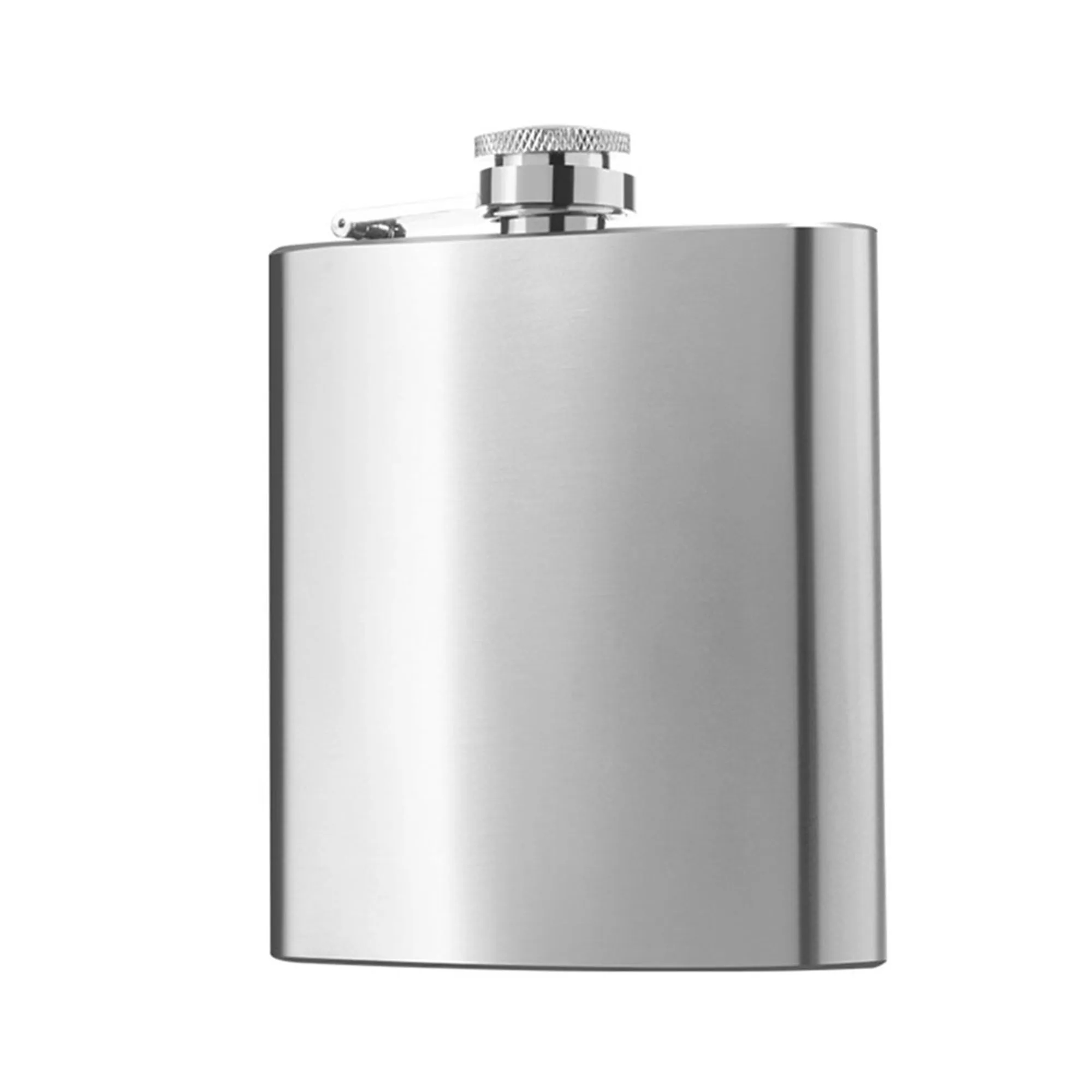 6oz Stainless Steel Hip Flask 8