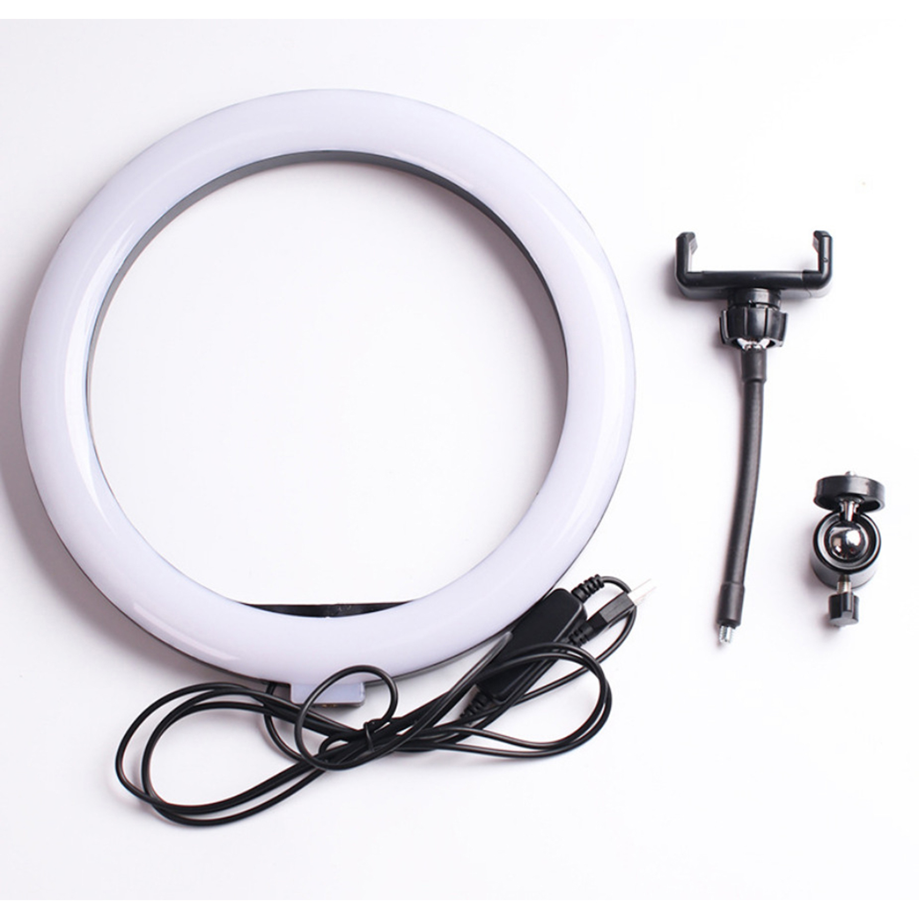 Live Streaming Light Vlogging Kit with Clamping 4
