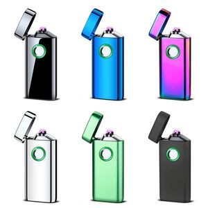 Hexagonal Sensor Infrared Dual Arc Lighter With USB Charging 32