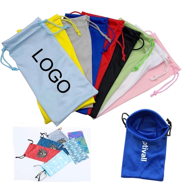 Custom Full Color Microfiber Eyeglass Pouch 2