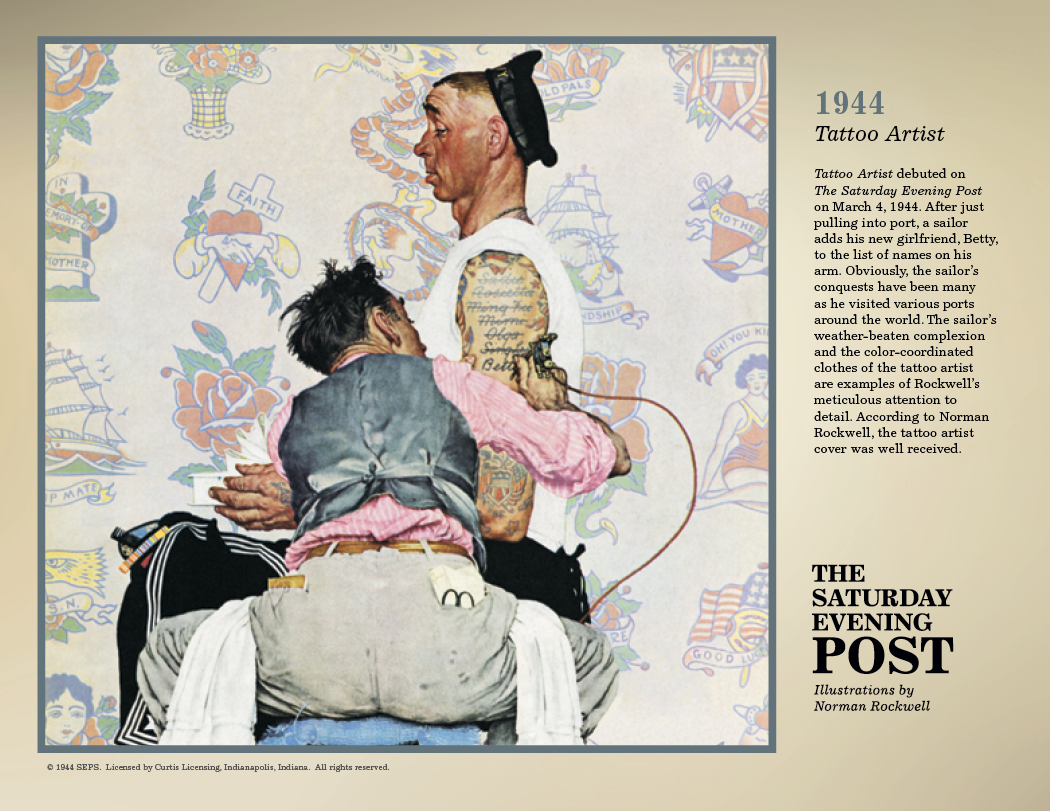 Triumph® Calendars The Saturday Evening Post Illustrations by Norman Rockwell Calendar 36