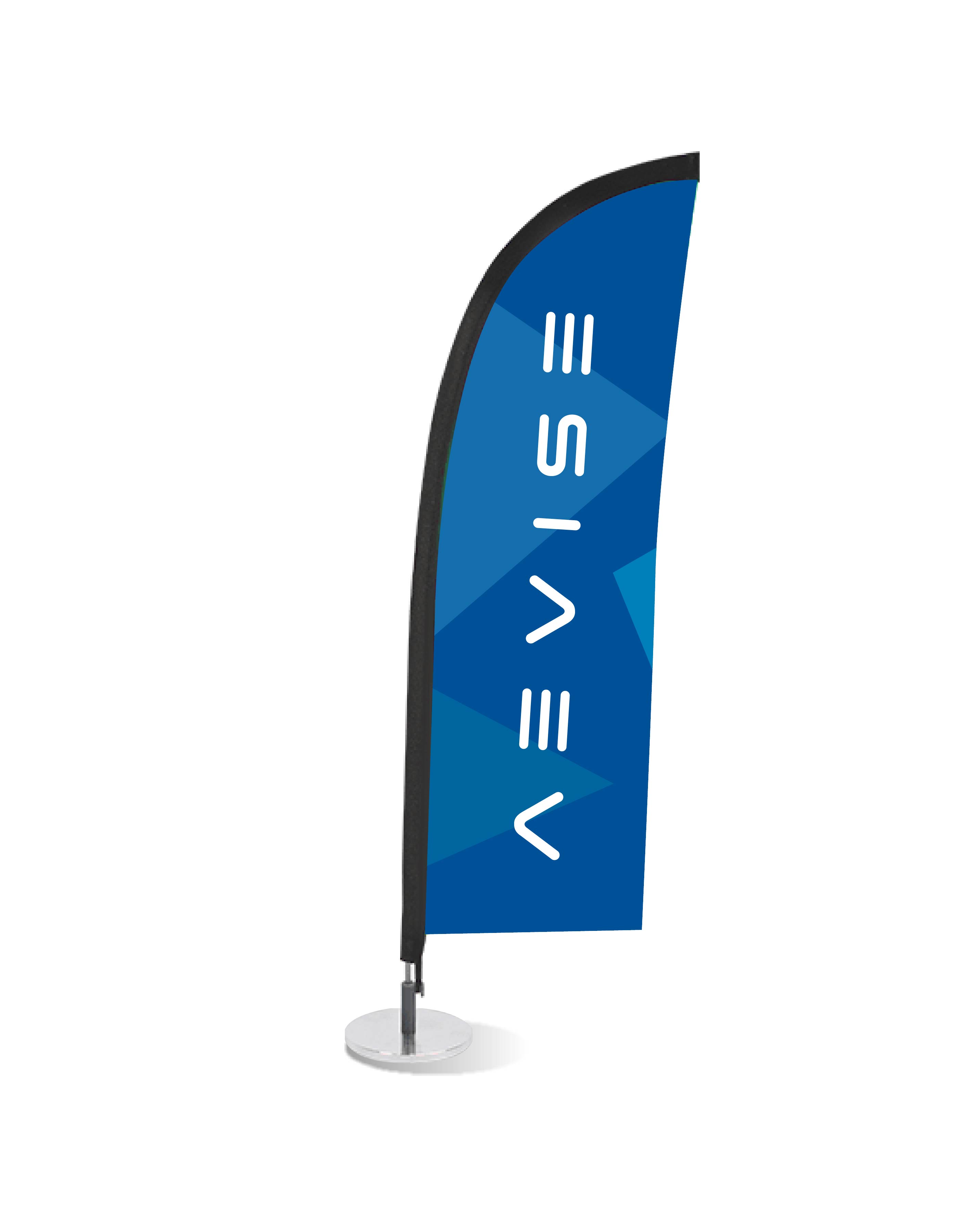 Desktop/Table Feather Flags 5.5"x17.7" Double Sided 1