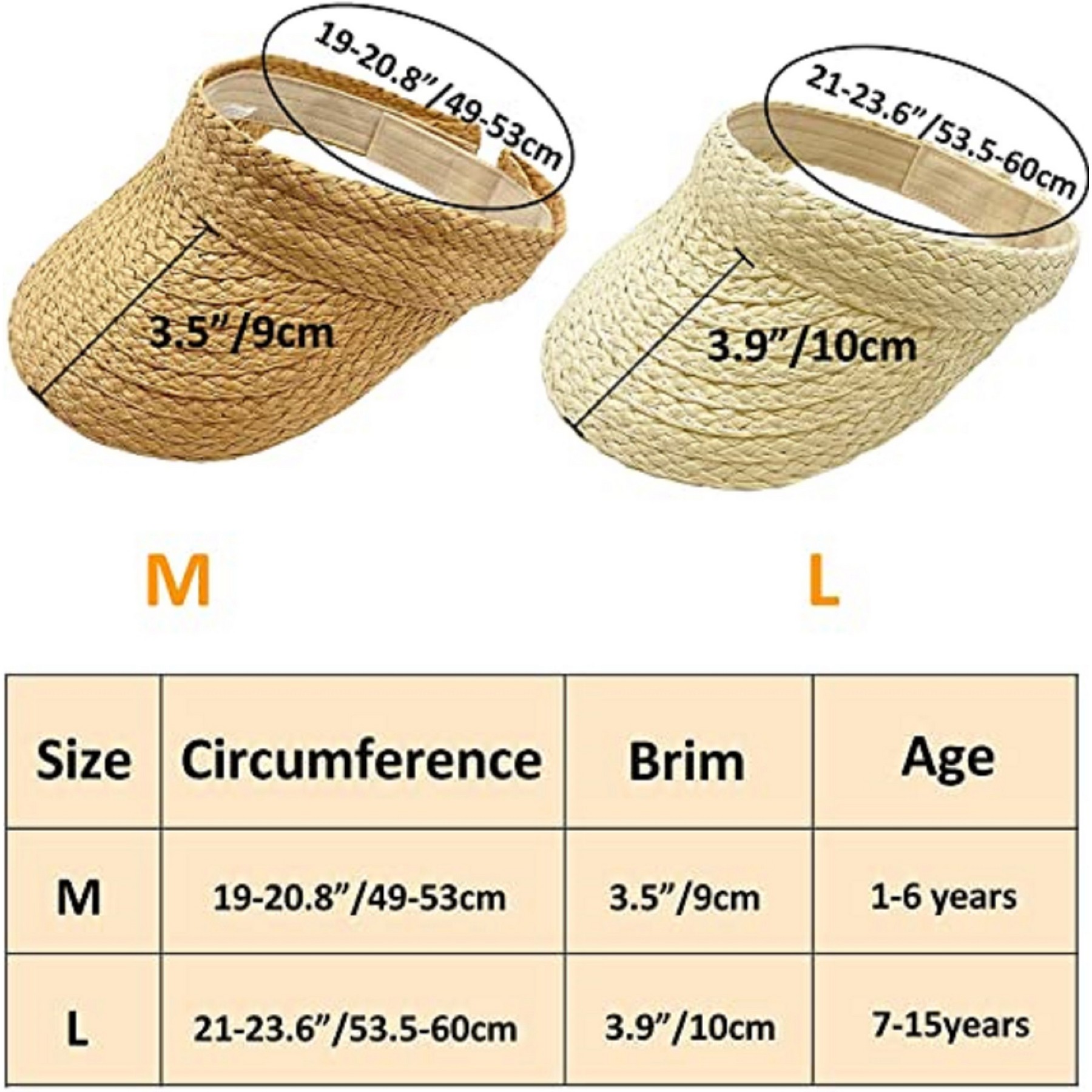 Adjustable Shade Straw Hat 2