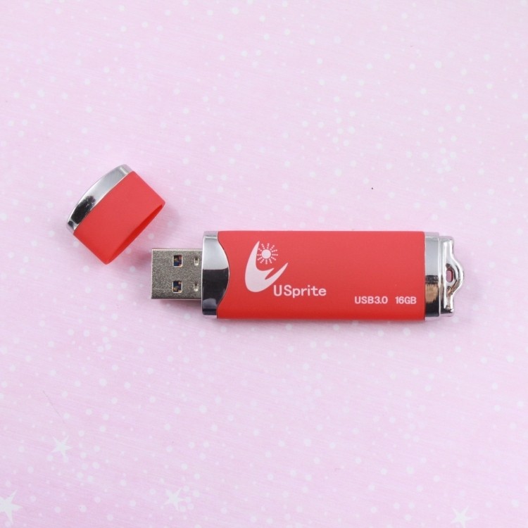 Concise Style Rectangle 2GB USB Flash Drives 2
