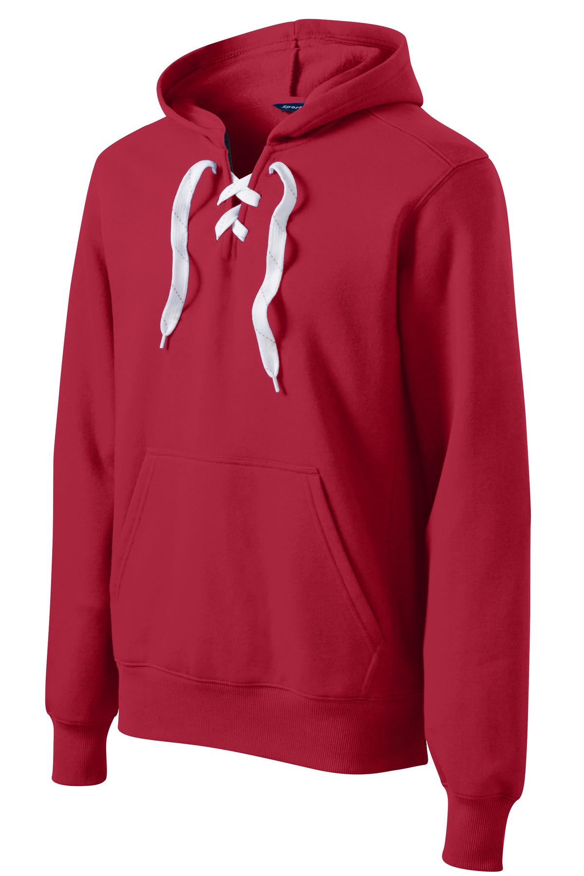 Sport-Tek Lace Up Pullover Hooded Sweatshirt. ST271 54