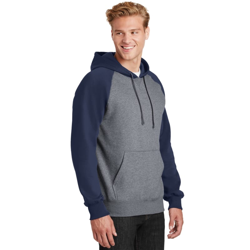 Sport-Tek Raglan Colorblock Pullover Hooded Sweatshirt., custom hoodie or sweatshirt with logo imprint 16