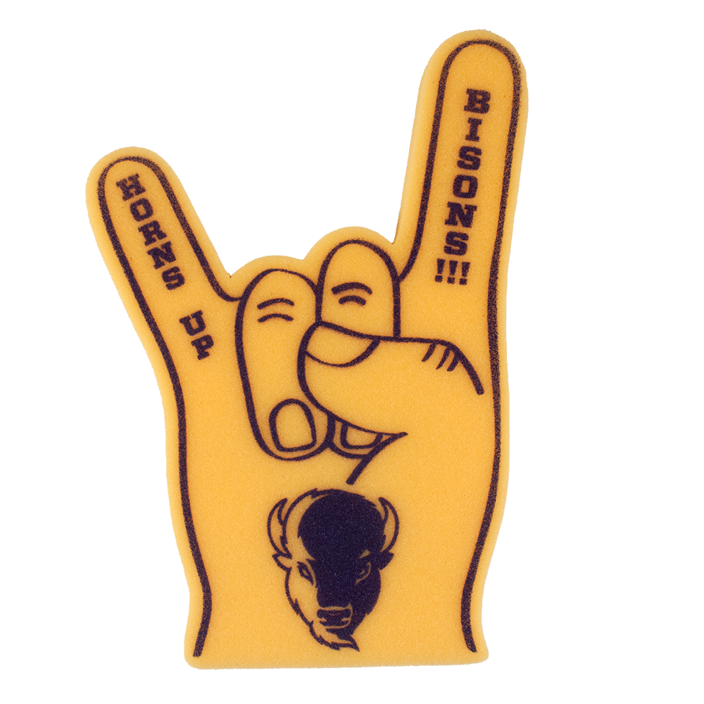 16" Classic Hook 'Em Foam Mitt 6