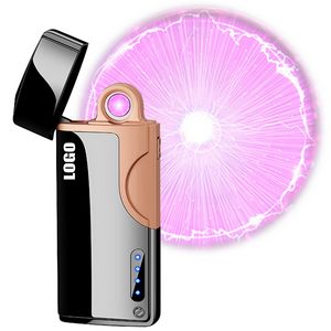 Running Round Electric Arc Lighter With USB Charging 37
